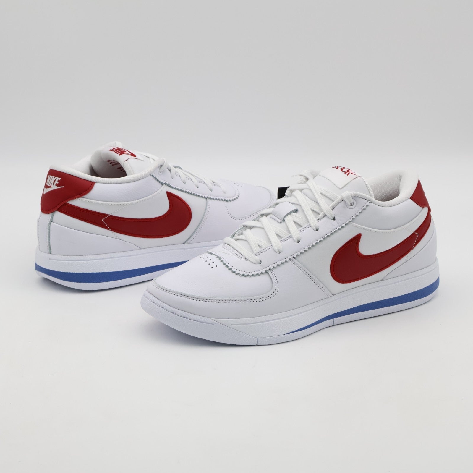 FJ4250-105 Nike Book 1 Cortez Forrest Gump White and Varsity Red (Men's)