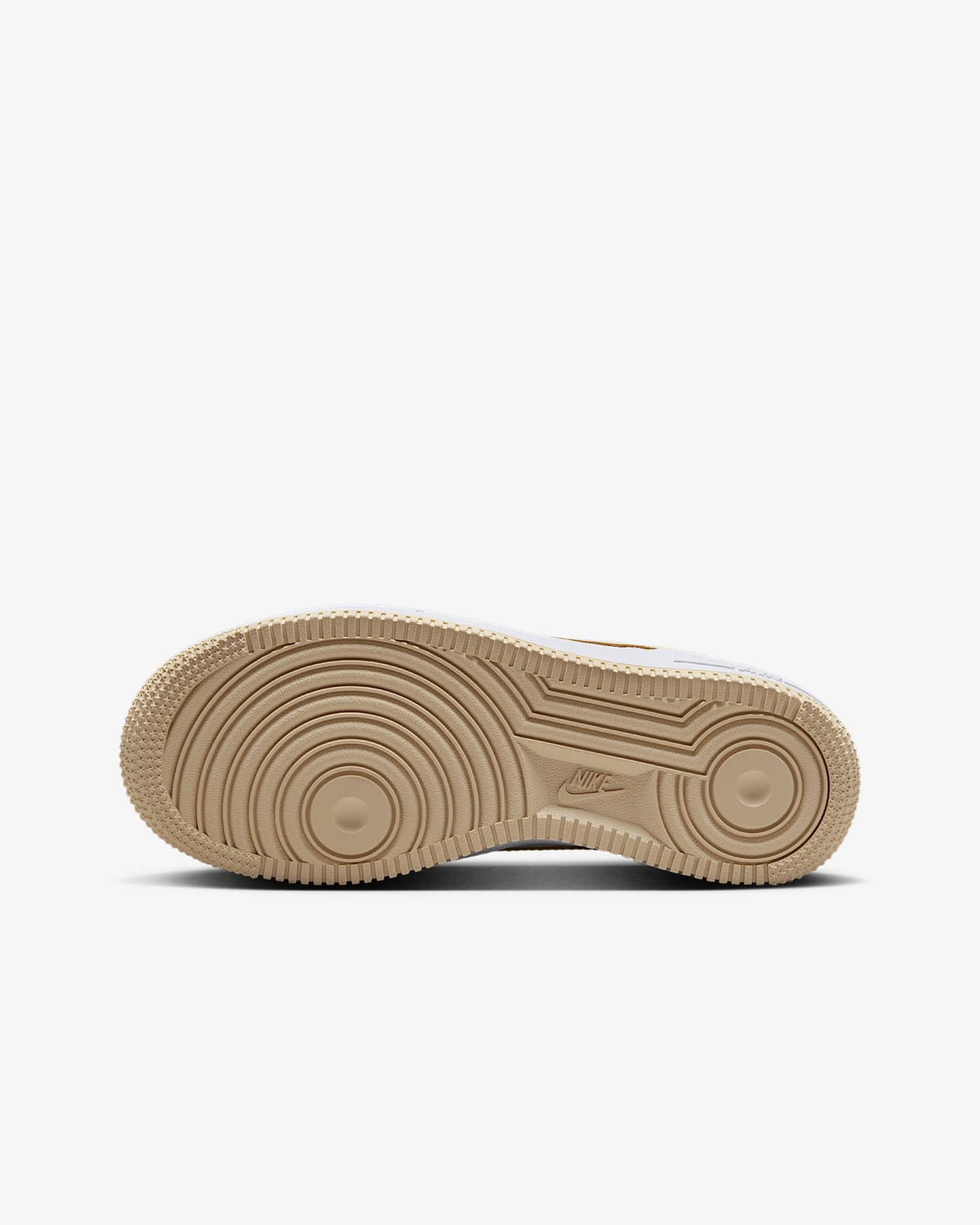 FV5948-118 Nike GS Air Force 1 White White Light Khaki