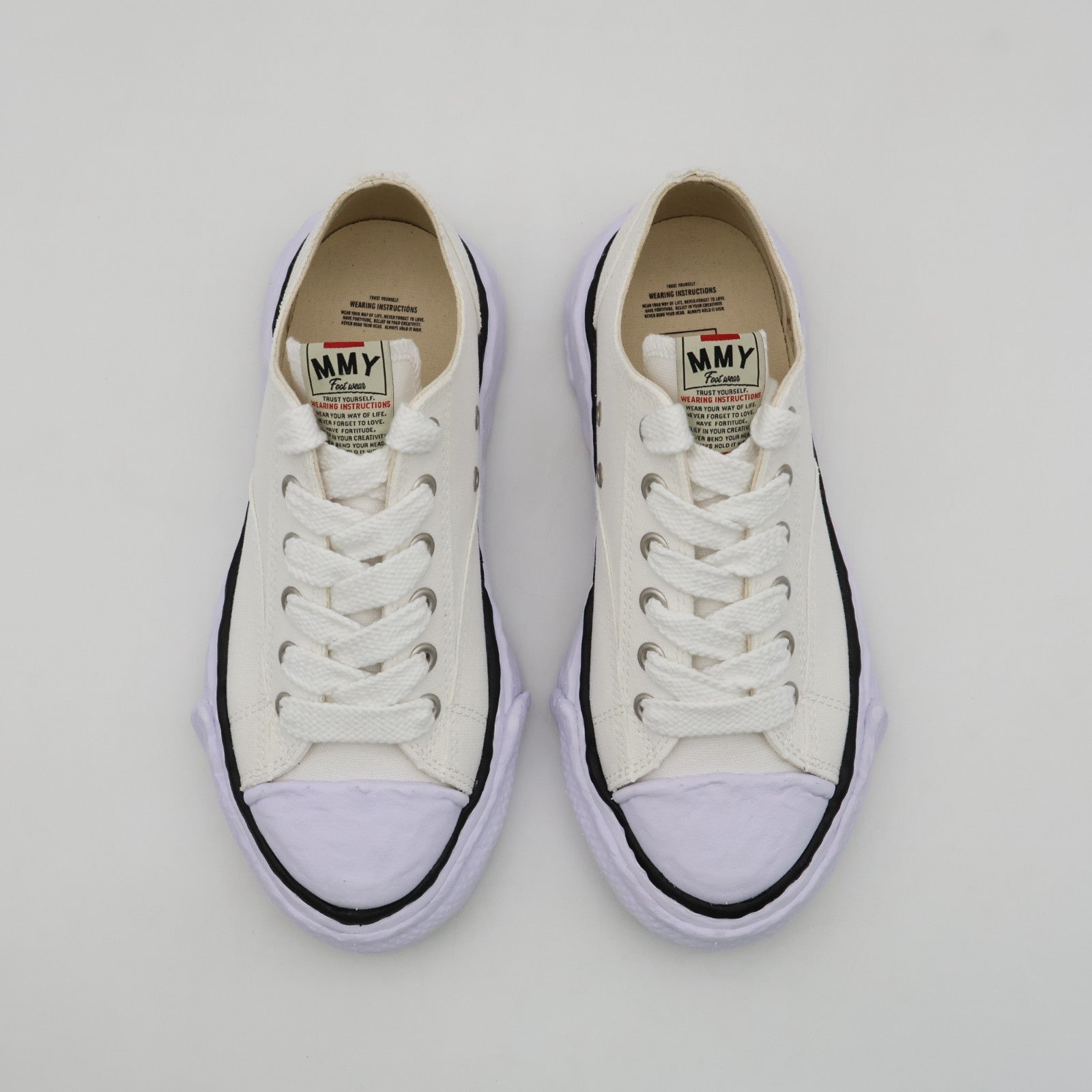 A11FW702-WHITE Maison MIHARA YASUHIRO PETERSON 23 Original Sole Canvas (Men's)