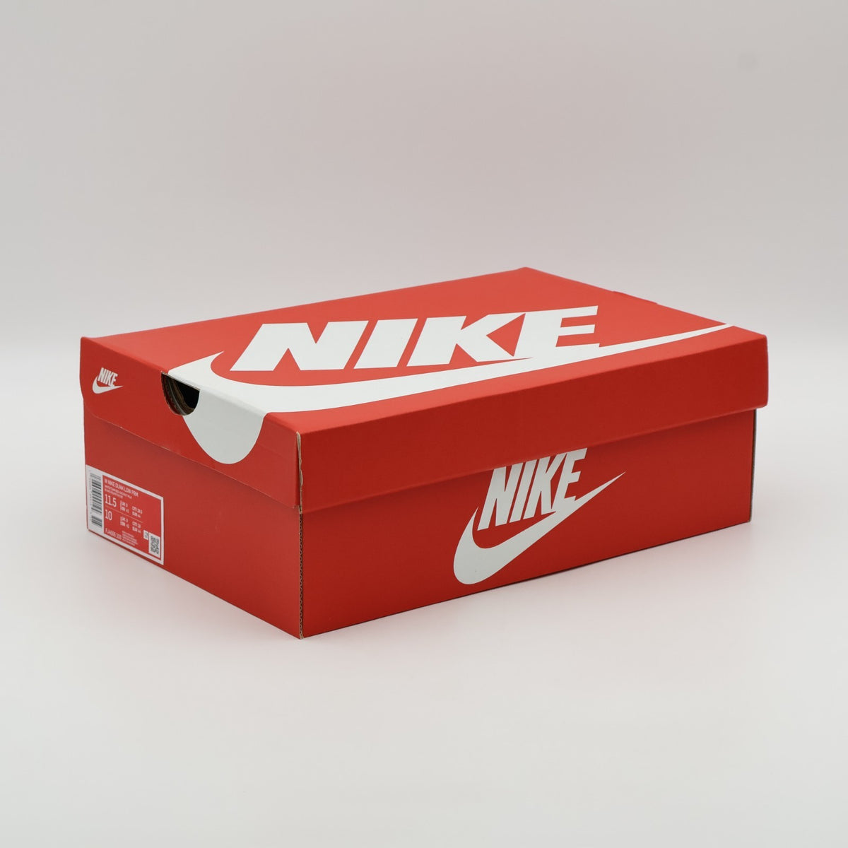 FJ4555-100 Nike Dunk Low PRM Team Red and White (Women's)
