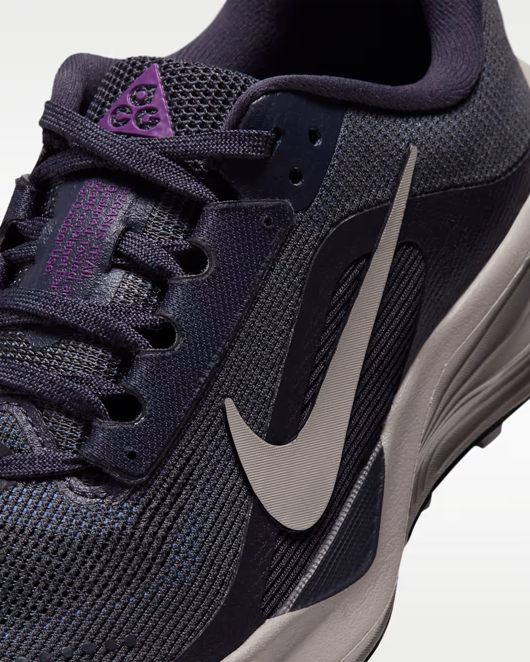 IH2305-005 Nike GS ACG Pegasus Trail "Gridiron/Racer Blue/Vivid Purple"
