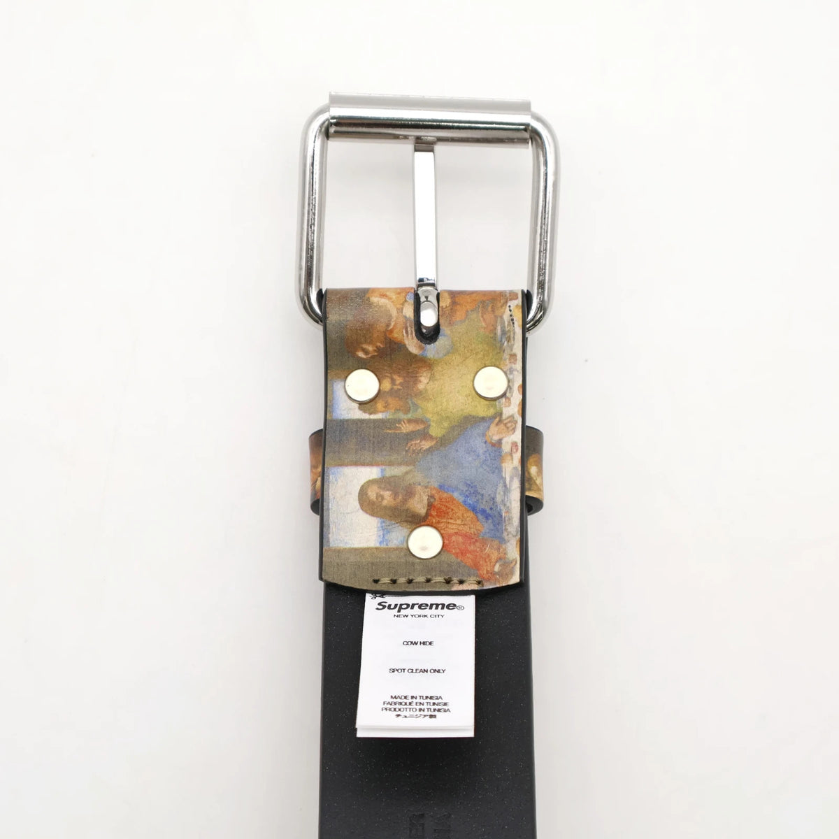 Supreme Last Supper Leather Belt Multi