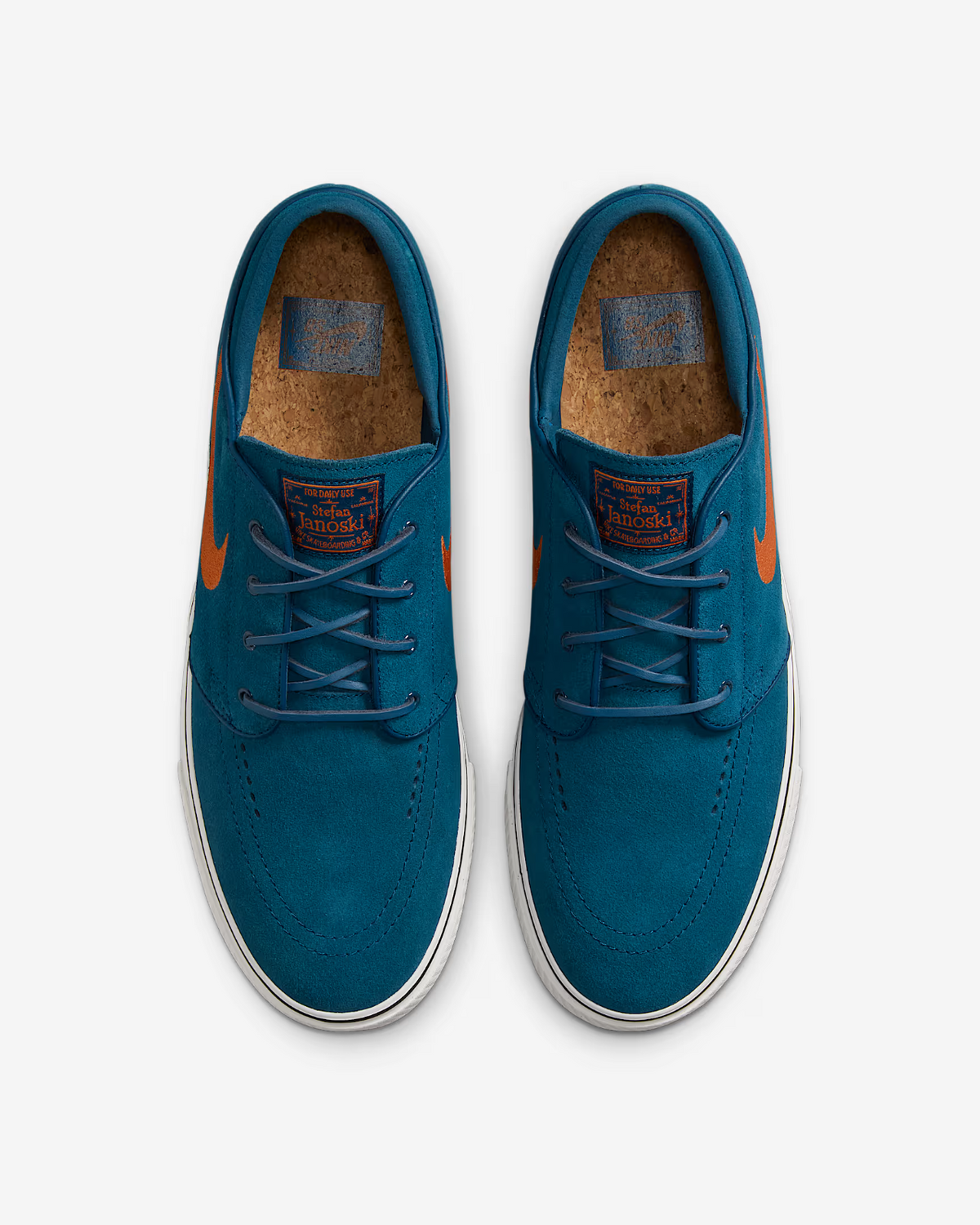 FD6757-401 Nike SB Zoom Janoski OG+ Blue Force Summit White Campfire (Men's)