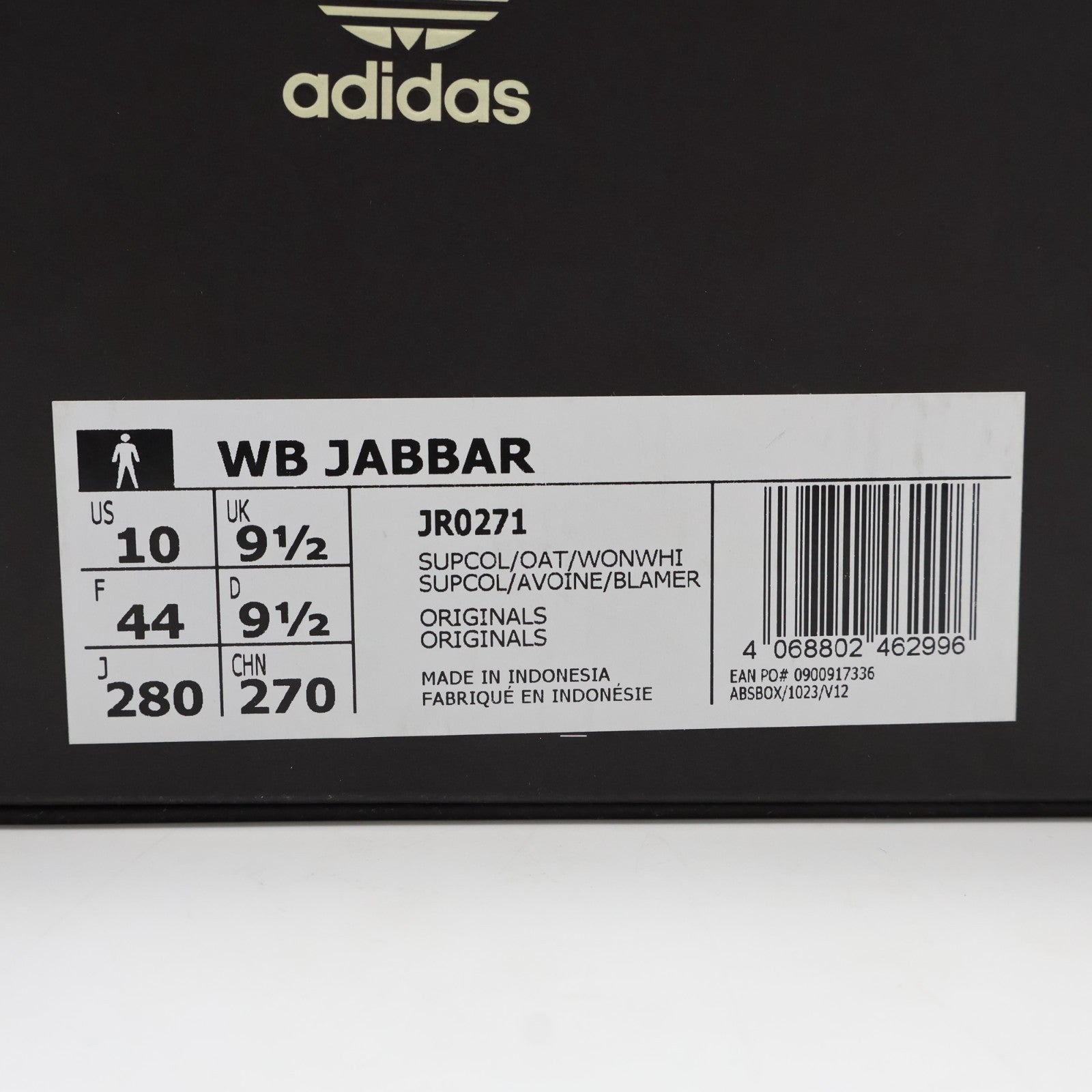 JR0271 Wales Bonner adidas Originals Jabbar Low Supplier Colour  Oat (Men's)