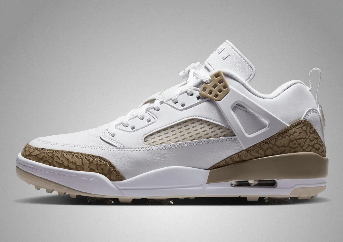 HQ4365-103 Nike Jordan Spizike Golf "White/Sanddrift/Light Khaki" (Men's)