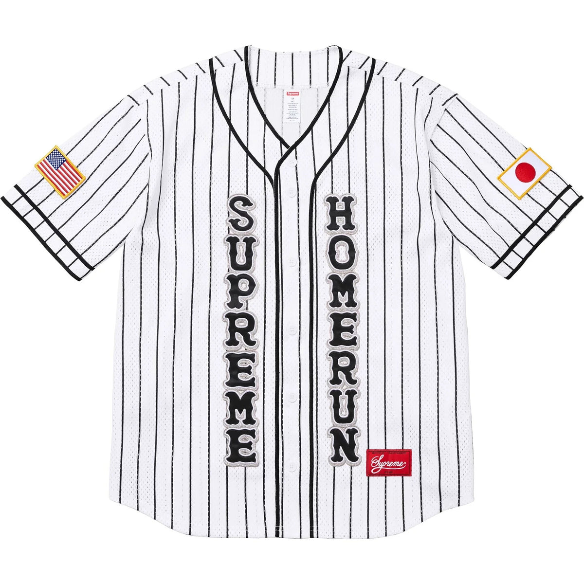 Supreme Homerun Baseball Jersey Stripe