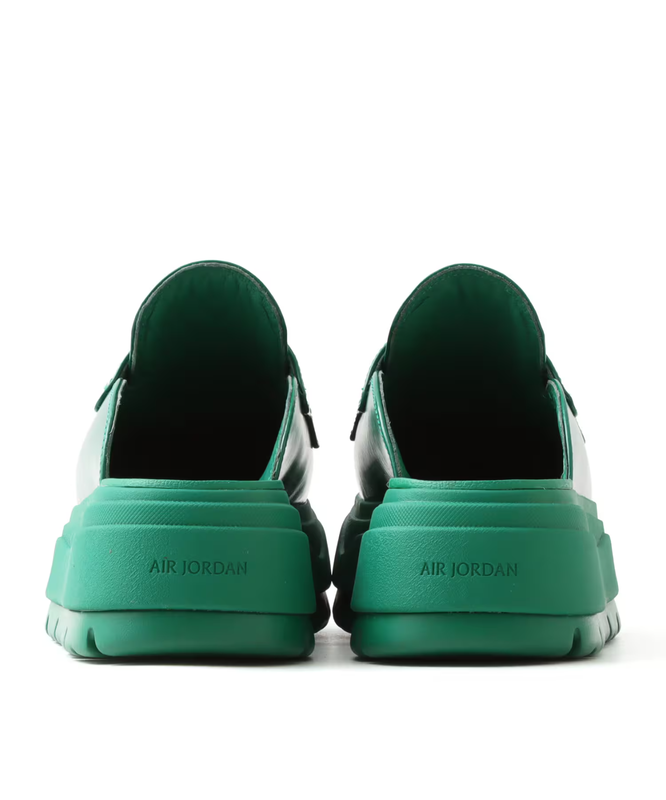 HJ4292-300 Nike Women's Air Jordan Mule Green Metallic Silver (Women's)