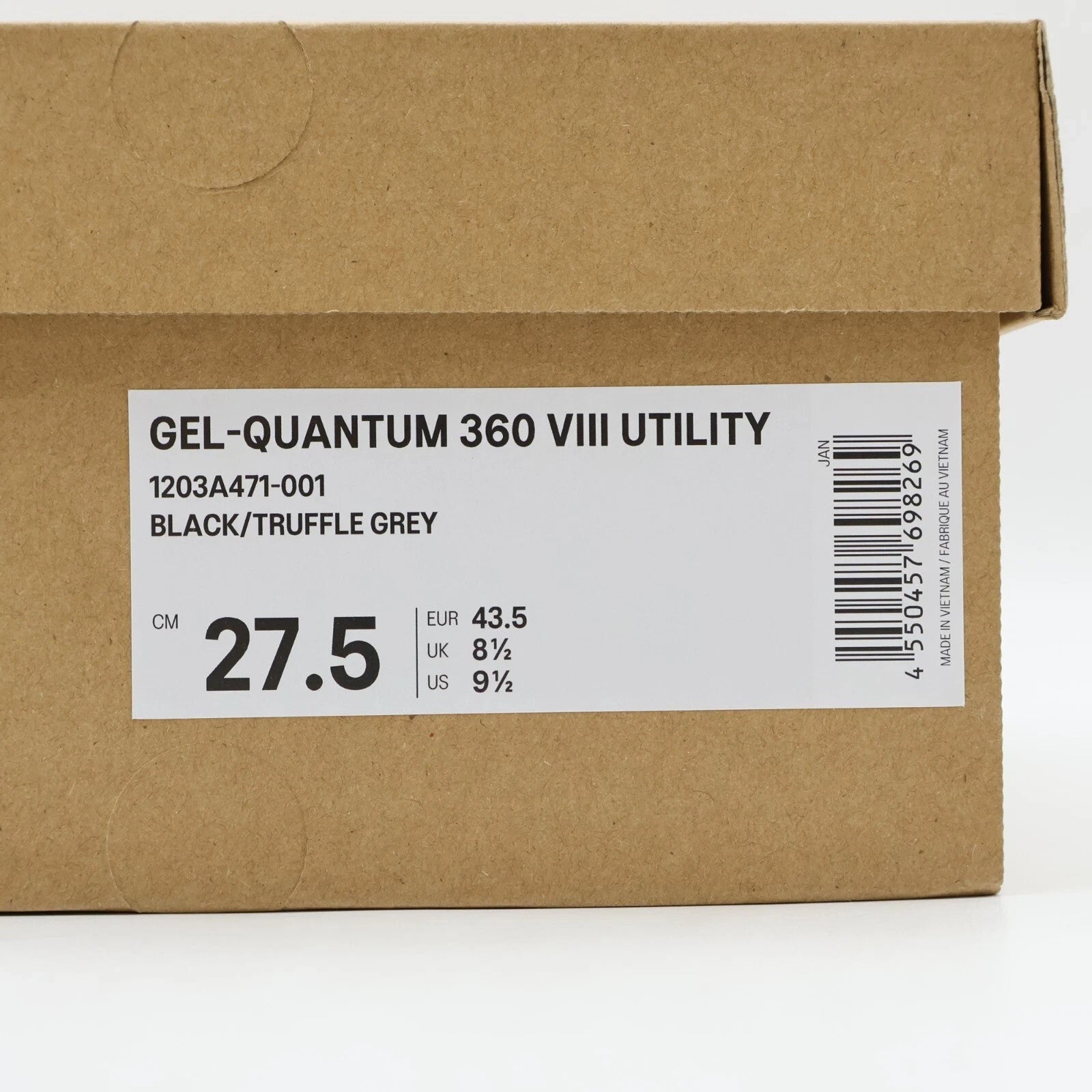 1203A471-001 Asics Gel-Quantum 360 8 Utility Black Truffle Grey (Men's)