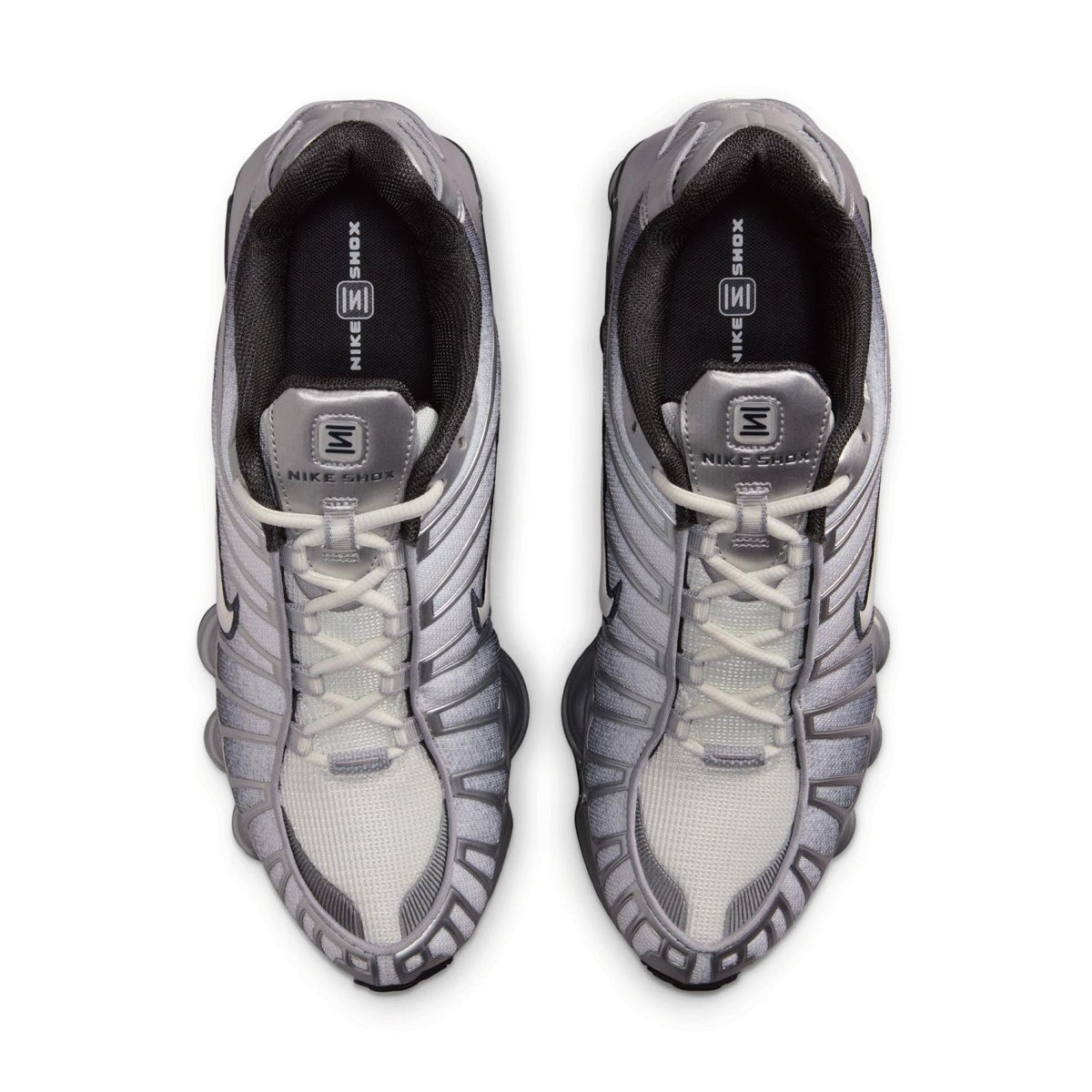 IH4466-095 Nike Shox TL Metallic Silver (Men's)