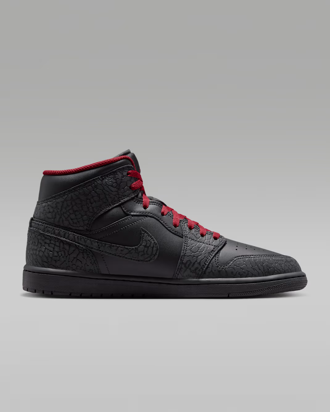 IX3527-010 Nike Air Jordan 1 Mid "Elephant Print" (Men's)