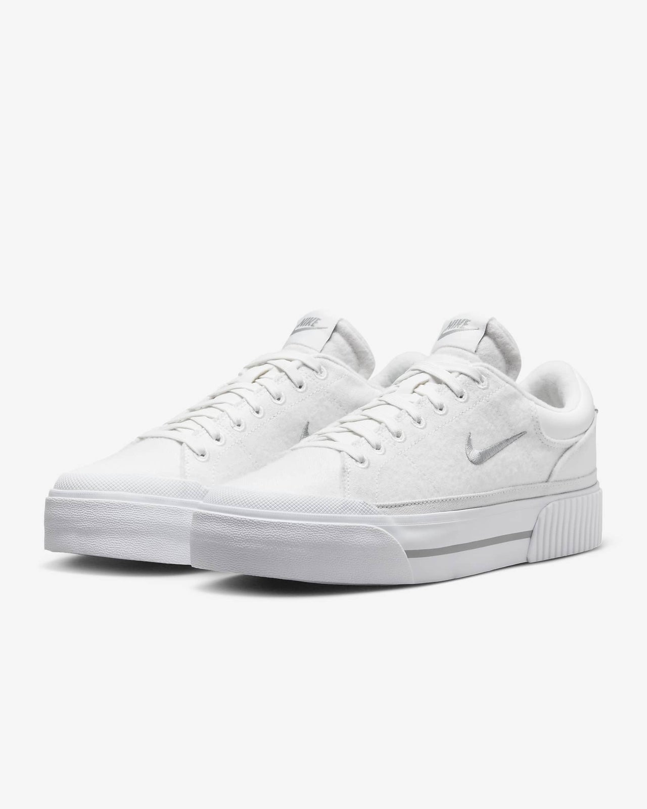 FZ2606-100 Nike Court Legacy Lift Summit White Phantom Light Smoke (Women's)