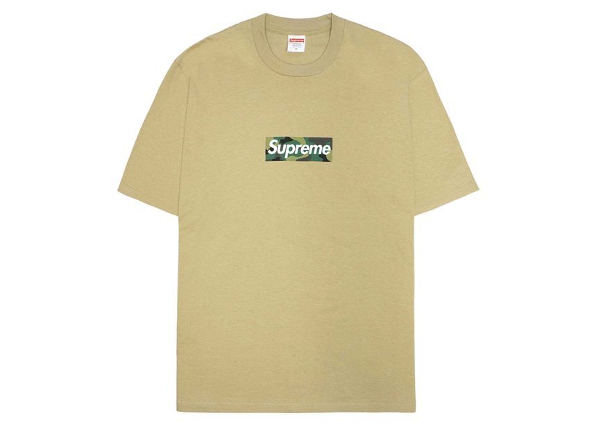 Supreme Box Logo Tee Khaki (23FW)