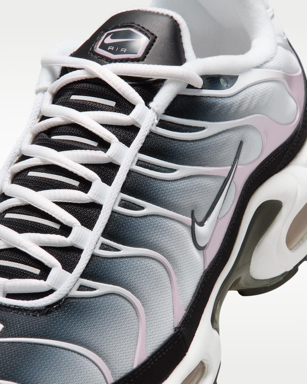 IU7540-001 Nike Air Max Plus Black Anthracite Pink Foam White (Men's)