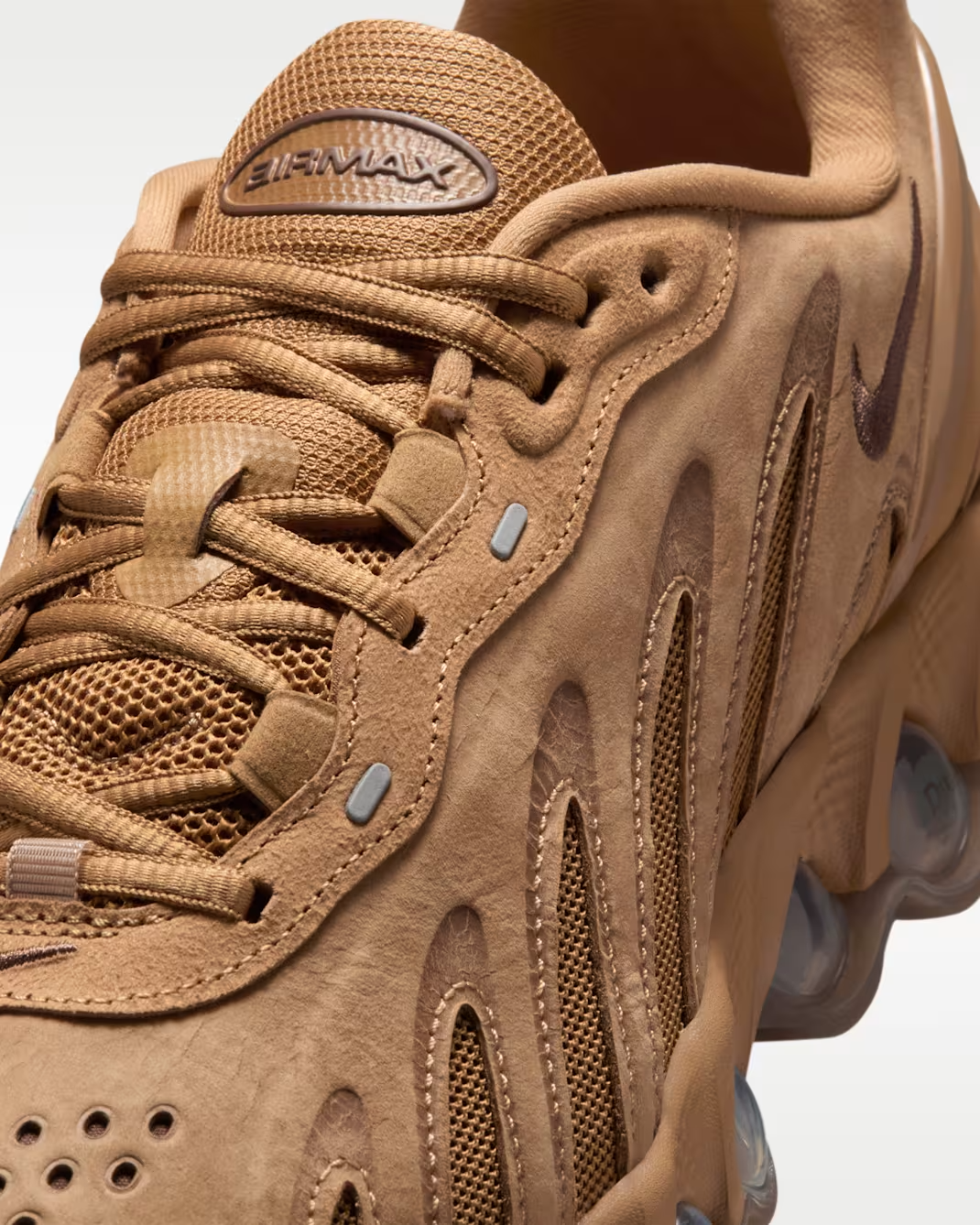 IB6381-200 Nike Air Max DN8 Leather Flax Foner Brown (Men's)