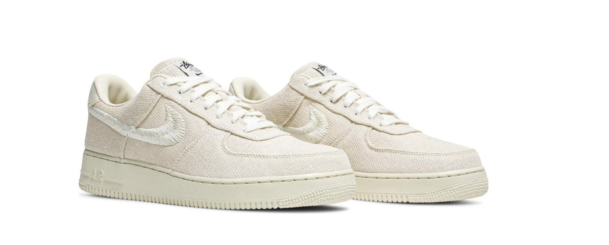 CZ9084-200 Stussy Ã Nike Air Force 1 Low "Fossil Stone" (Men's)