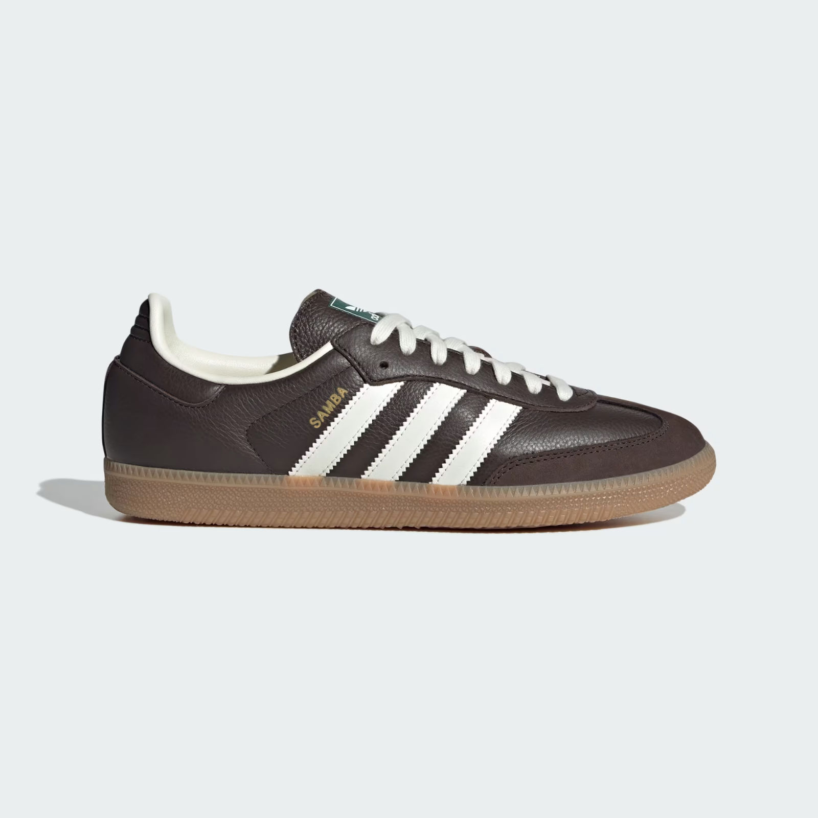 JR0891 adidas Originals Samba OG Dark Brown Off White Gum (Men's)