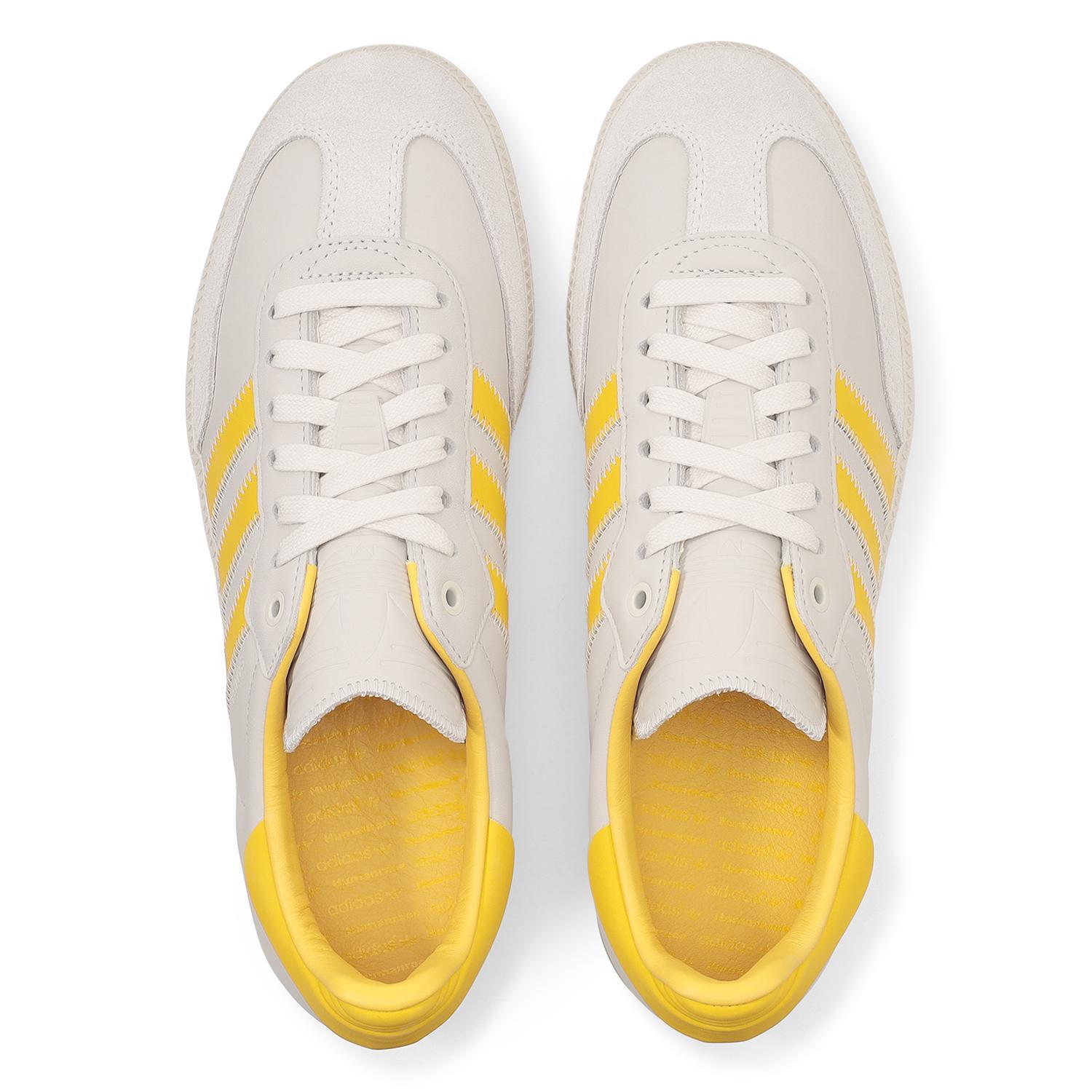 ID9068 Pharrell Williams adidas Originals Humanrace Samba Bold Gold (Men's)