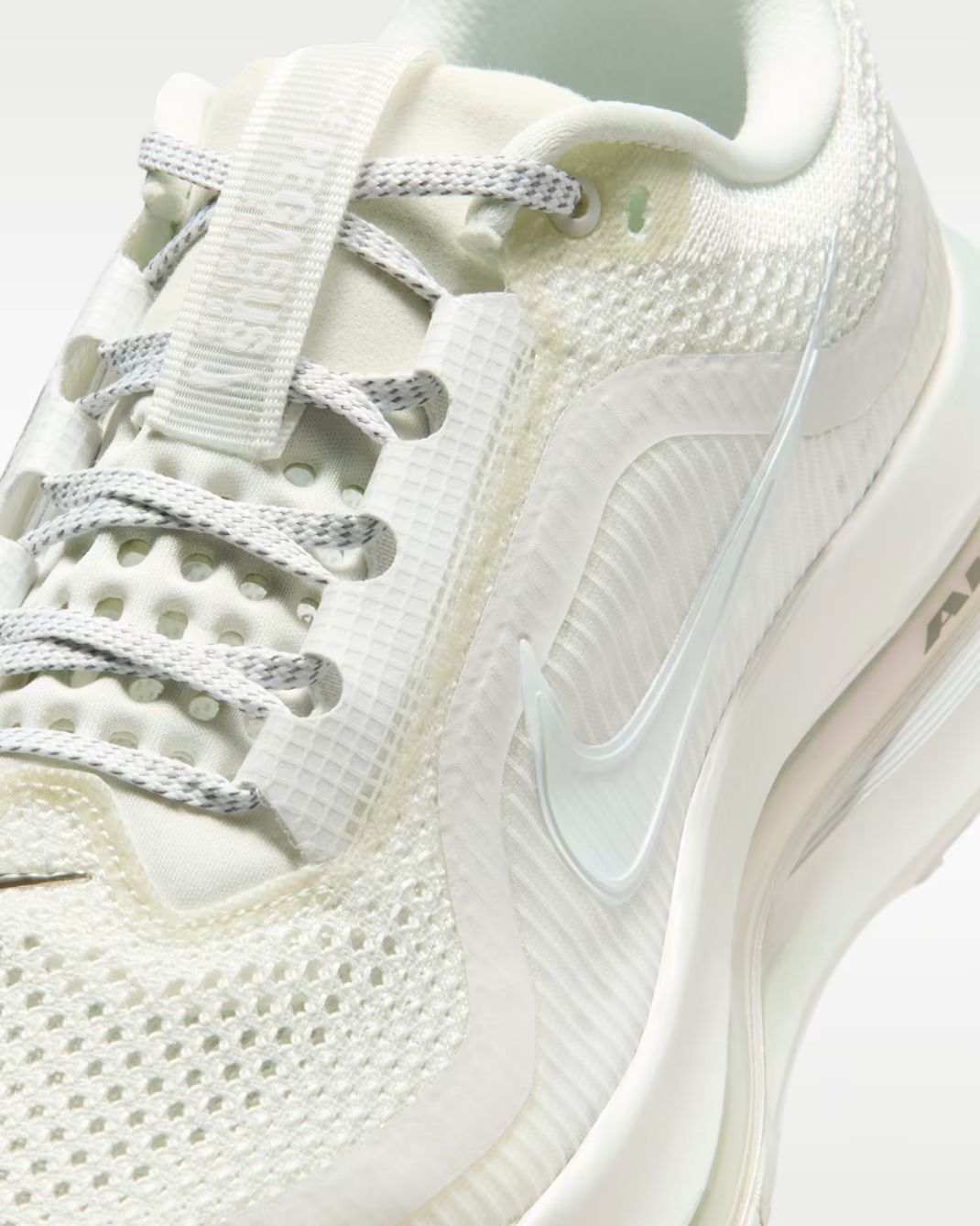 IO9918-100 Nike Pegasus Premium Summit White Pure Platinum Pencil Point (Women's