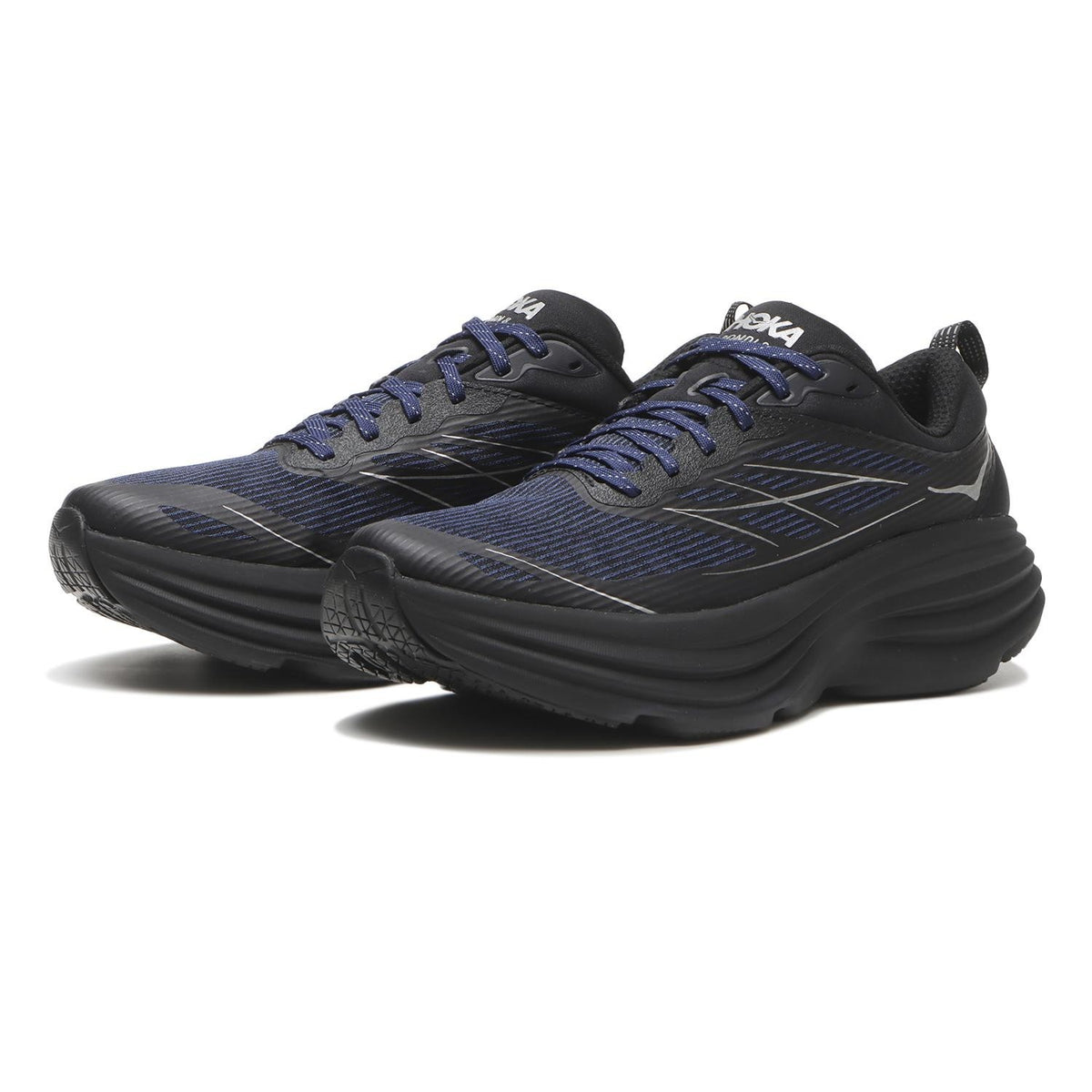 1155391-MDNGH Hoka Bondi 8 TS Caged Midnight Black (Men's)