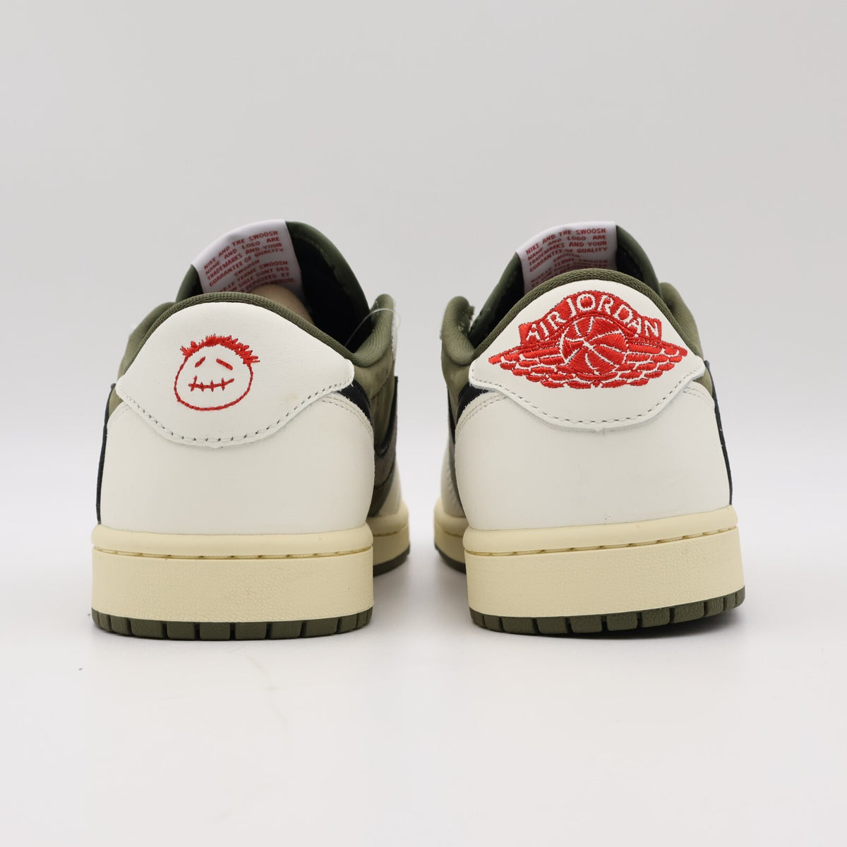 DM7866-200 Travis Scott Nike Air Jordan 1 Low OG SP Reverse Olive (Men's)