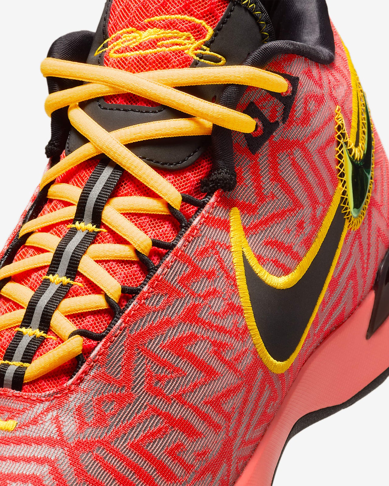 HF0711-600 Nike LeBron NXXT Genisus Bright Crimson Black Sundial Laser (Men's)