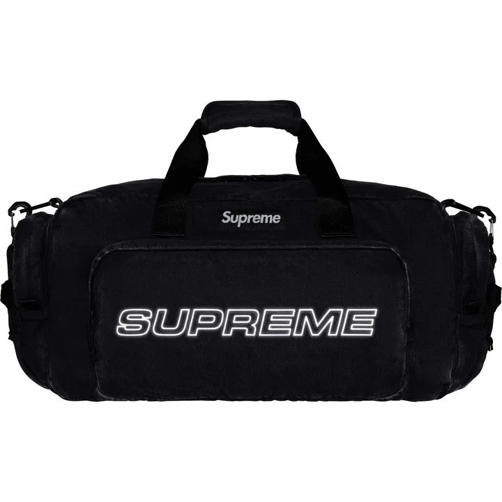 Supreme Denim Duffle Bag Black
