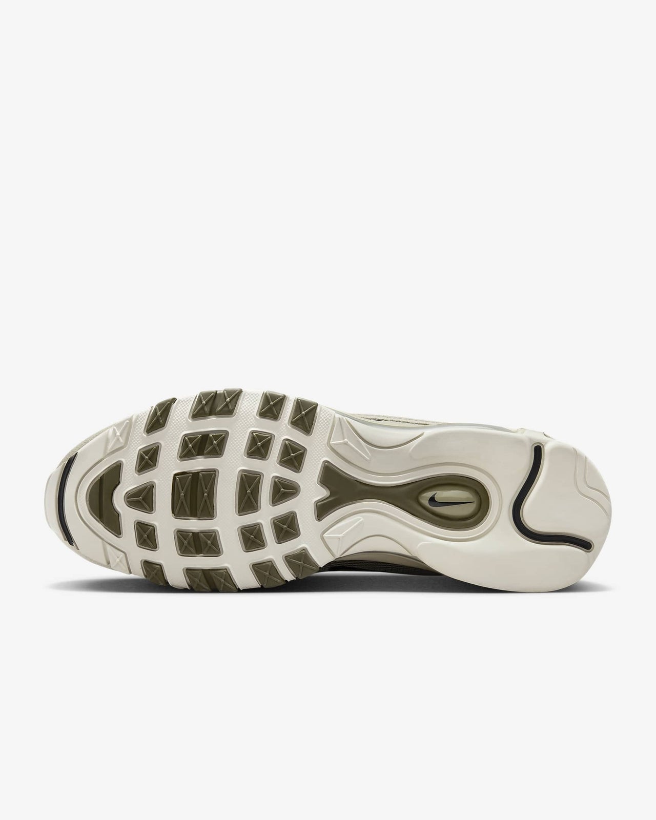 FB9619-002 Nike Air Max 97 SE Light Bone Medium Olive Neutral Black (Men's)