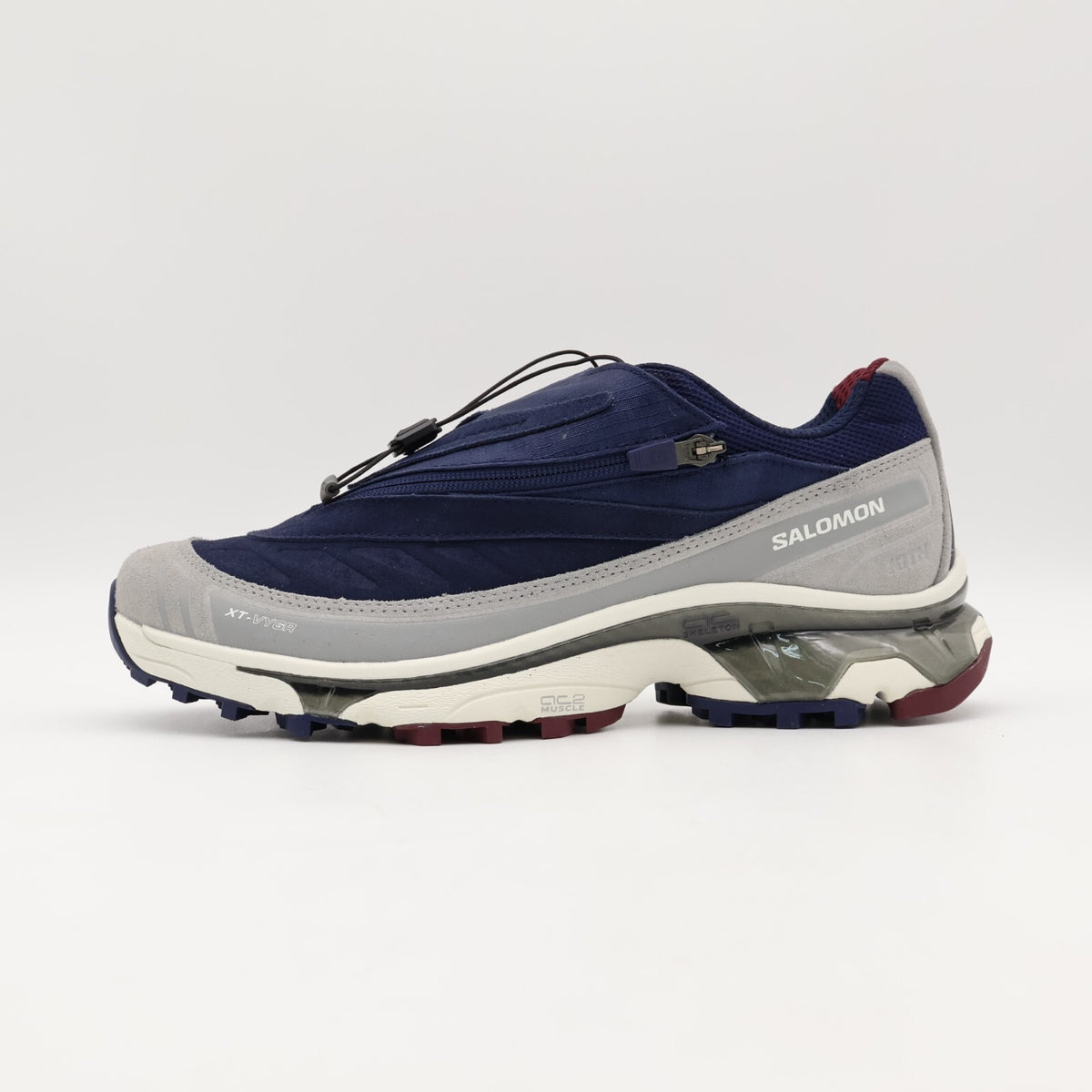 L47773800 KITH Salomon XT-Voyager Maritime Blue Alloy Tawny Port (Men's)
