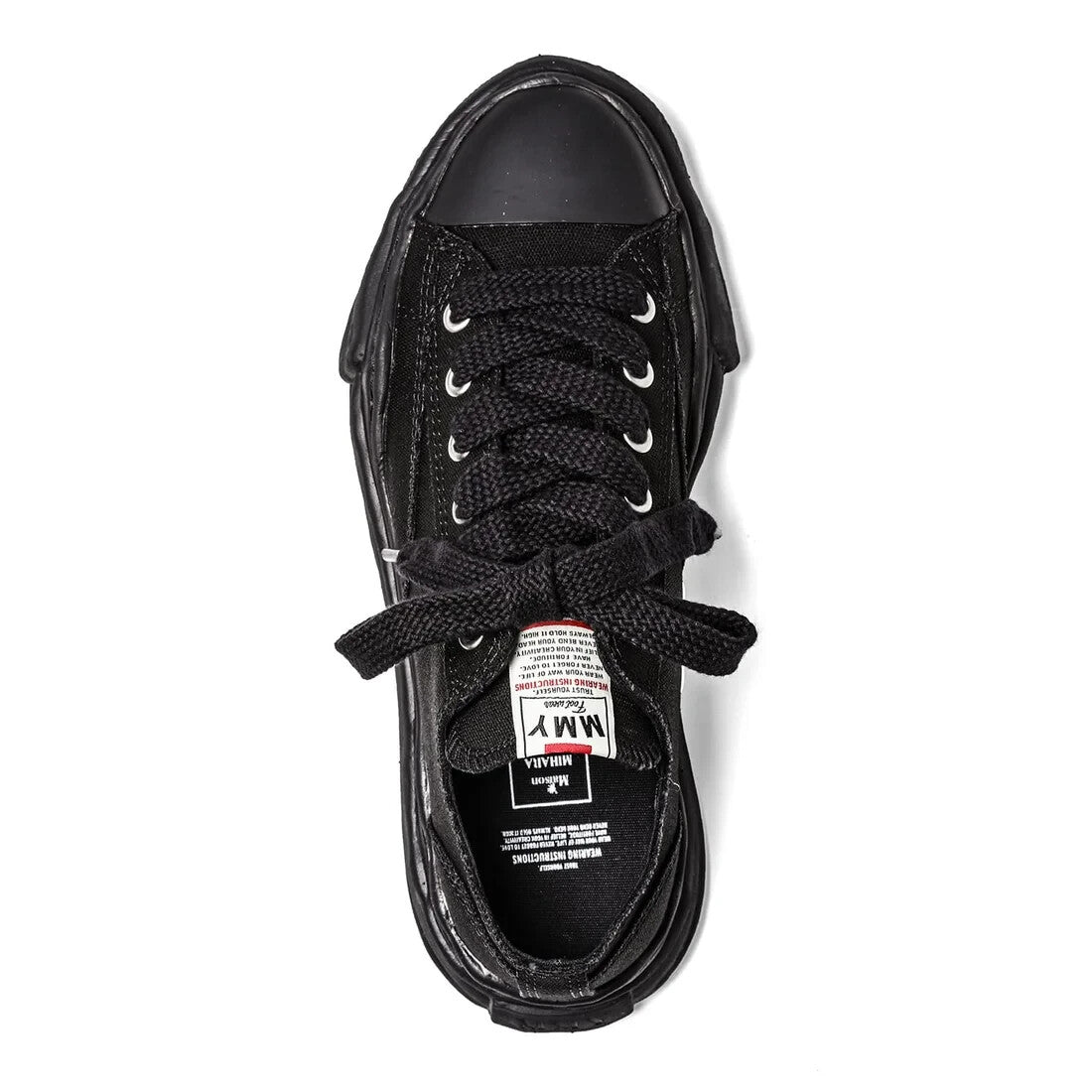 A01FW702-BLACK/BLACK Maison MIHARA YASUHIRO PETERSON Original Sole Canvas(Men's)