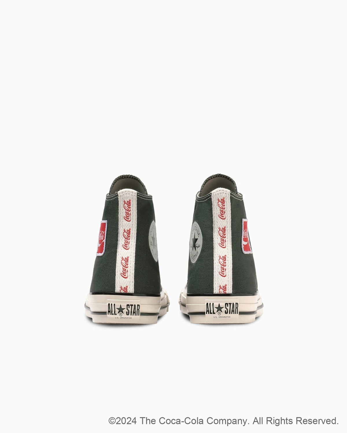 31312070 Coca-Cola Converse All Star US UF Hi Dark Green (Men's)