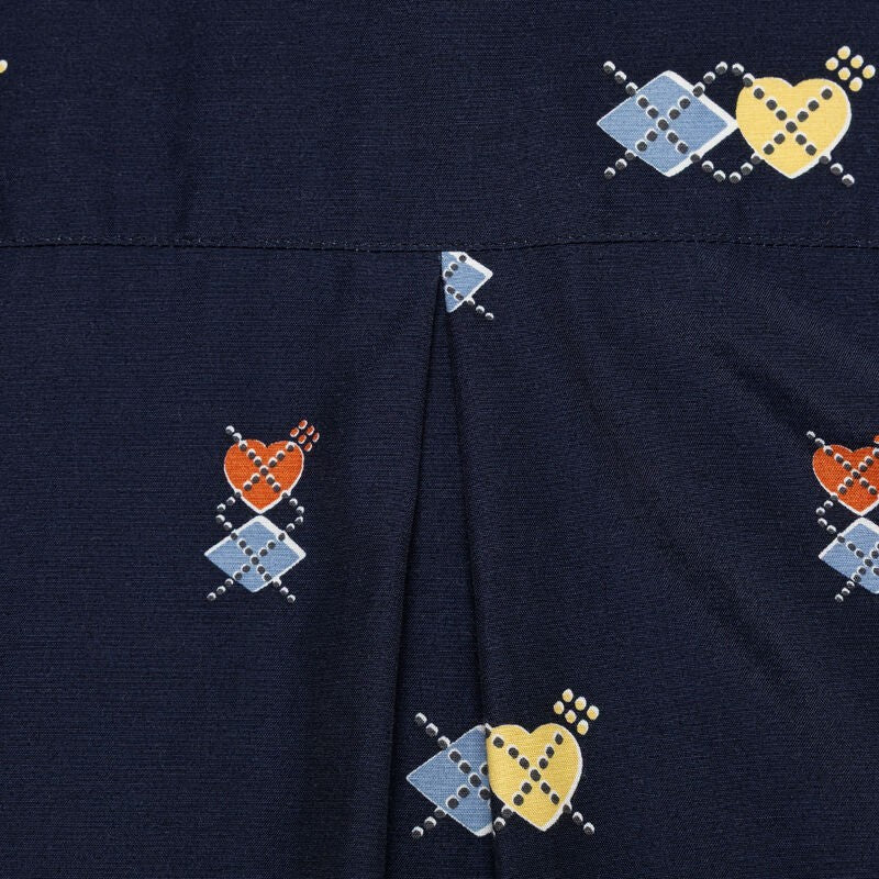 HUMAN MADE Printed Shirt Navy