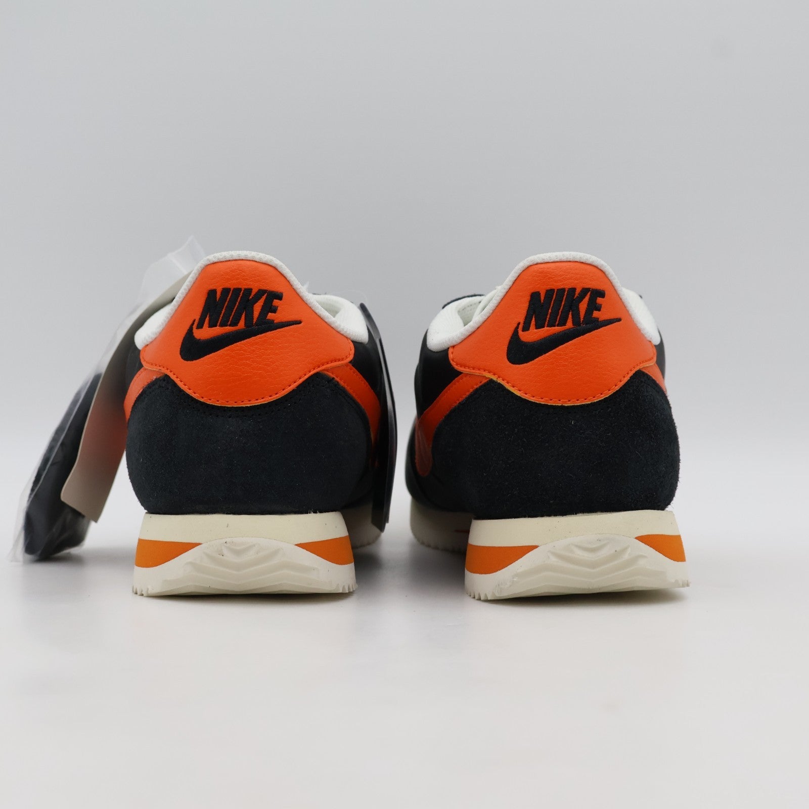HF0263-003 Nike Cortez Textile Black Sail Muslin Safety Orange (Men's)