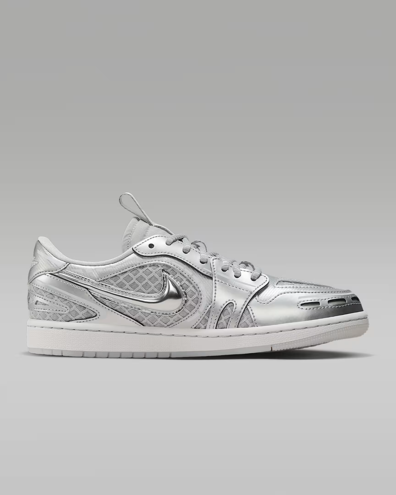HQ2186-002 Nike Air Jordan 1 Low Method of Make Neutral Grey White Pewt(Women's)