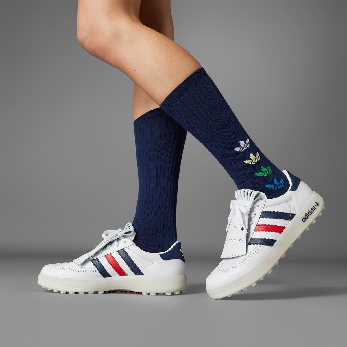 IH2266 adidas Originals Coursecup Spikeless Golf Cloud White Night Indigo(Men's)