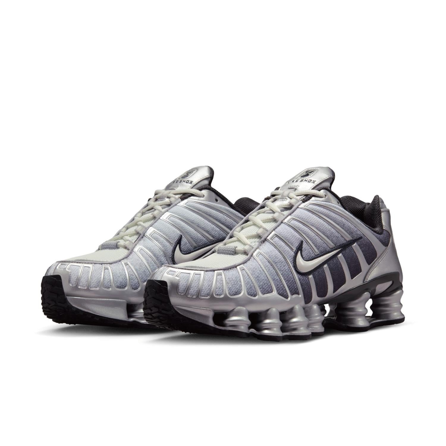 IH4466-095 Nike Shox TL Metallic Silver (Men's)