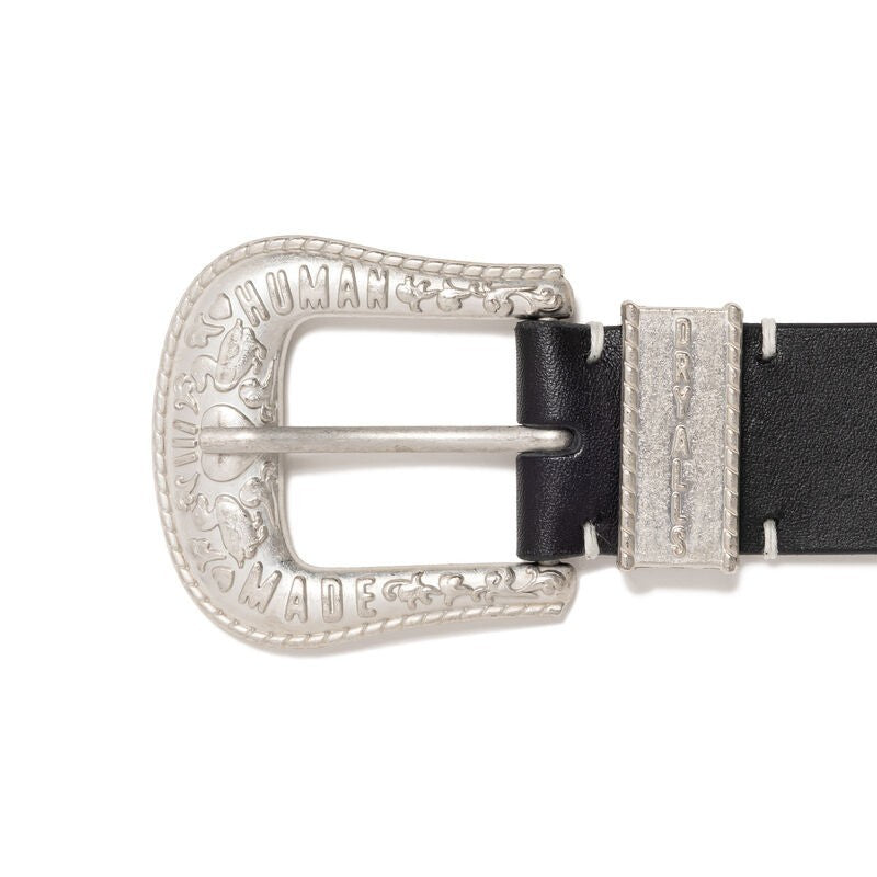 HUMAN MADE Western Belt Black