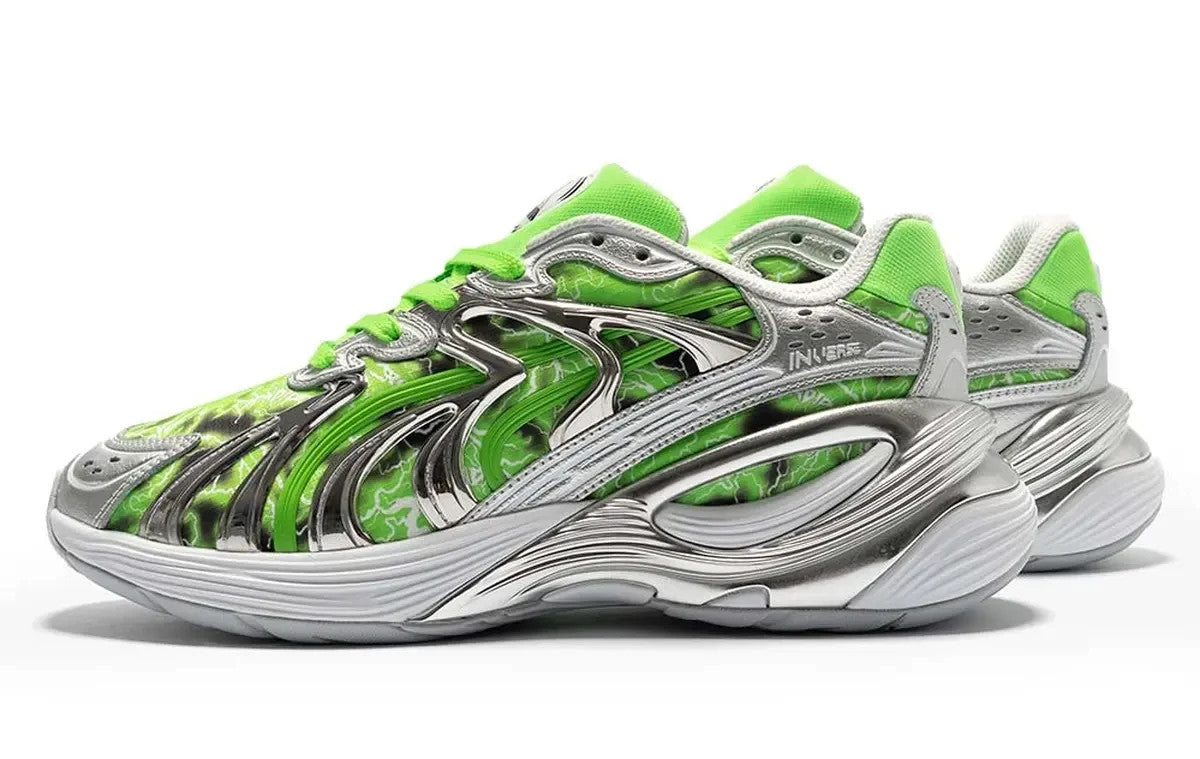403649-01 RIPNDIP Puma Inverse PUMA Silver Fluro Pink Pes (Men's)