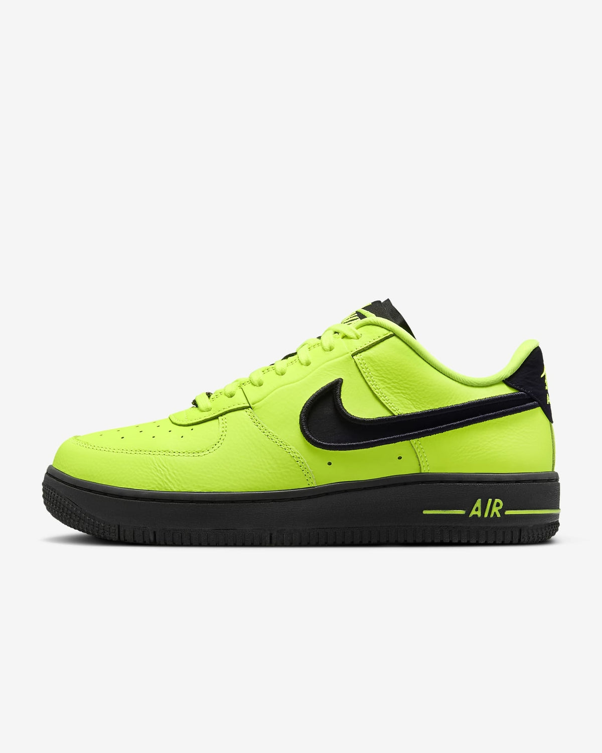 FJ7409-700 Nike Air Force 1 Low Dance Volt and Black (Women's)