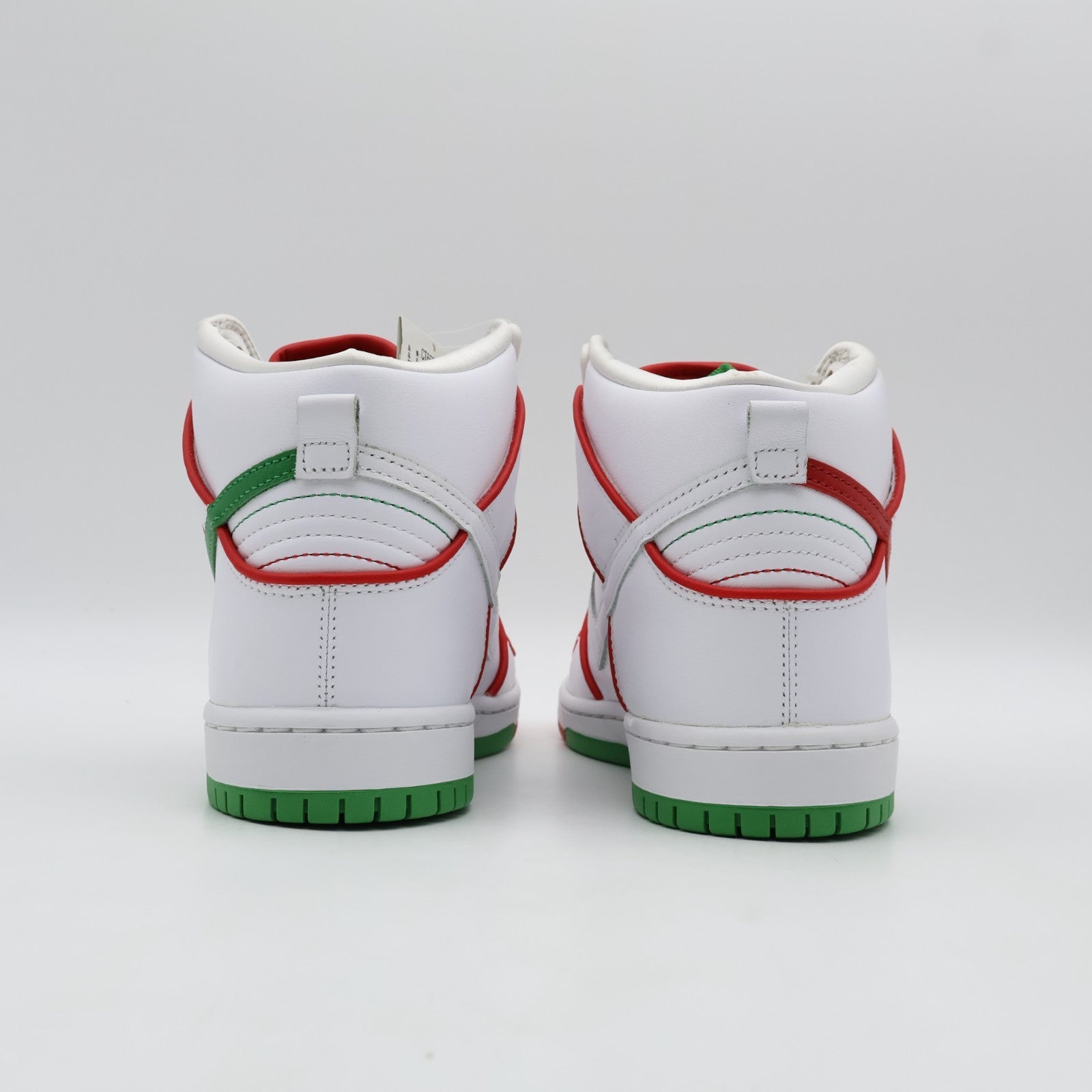 CT6680-100 Paul Rodriguez Nike SB Dunk High Mexican Boxing White Red (Men's)
