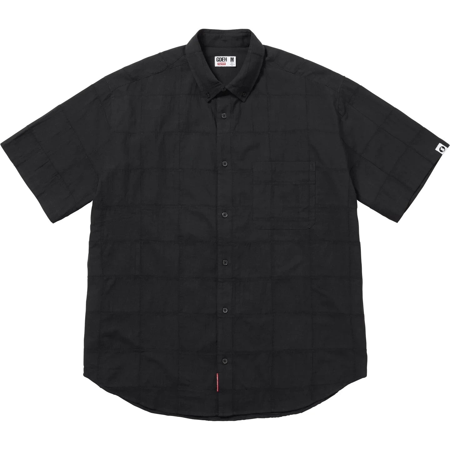 Supreme GOODENOUGH Patchwork S/S Shirt Black
