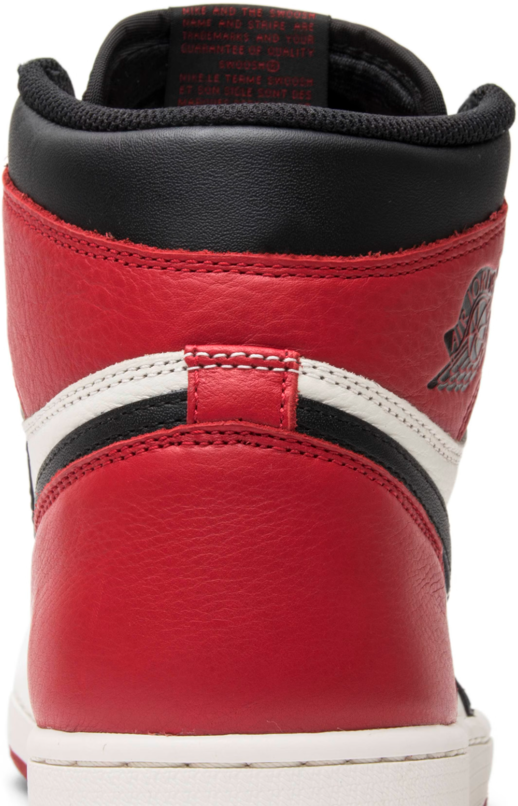 555088-610 Nike Air Jordan 1 Retro High OG "Bred Toe" (Men's)