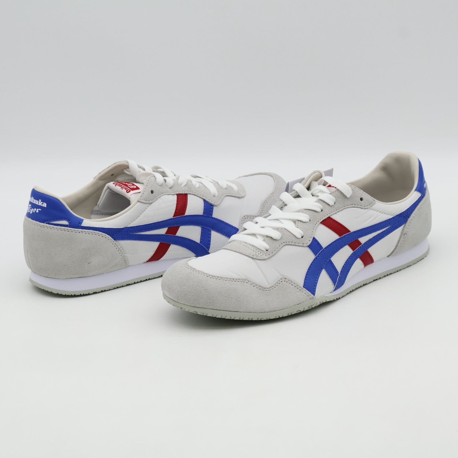 1183B400-100 Onitsuka Tiger Serrano White Directoire Blue (Men's)