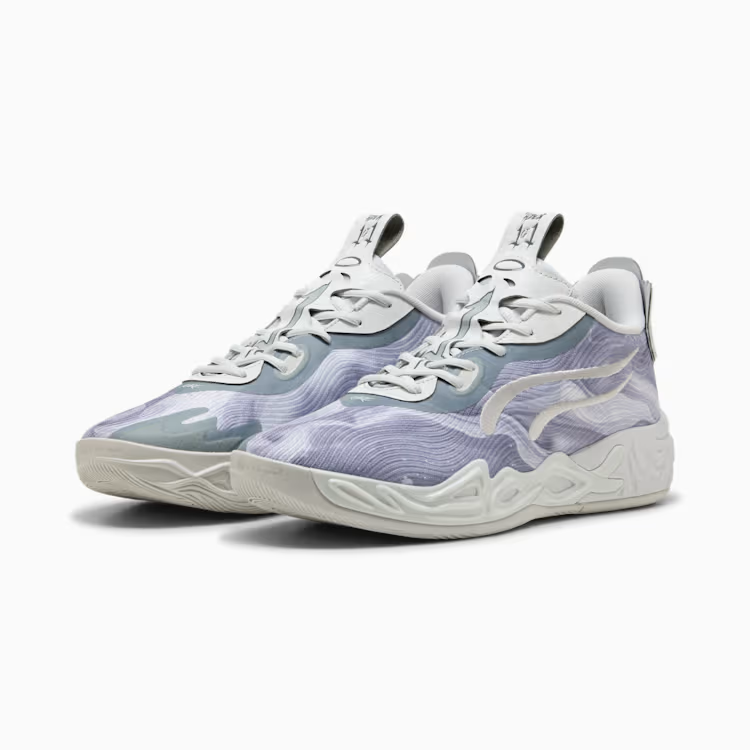 312174-03 Puma MB04 Lo Team Feather Gray Cool Mid Gray Cool Dark Gray (Men's)