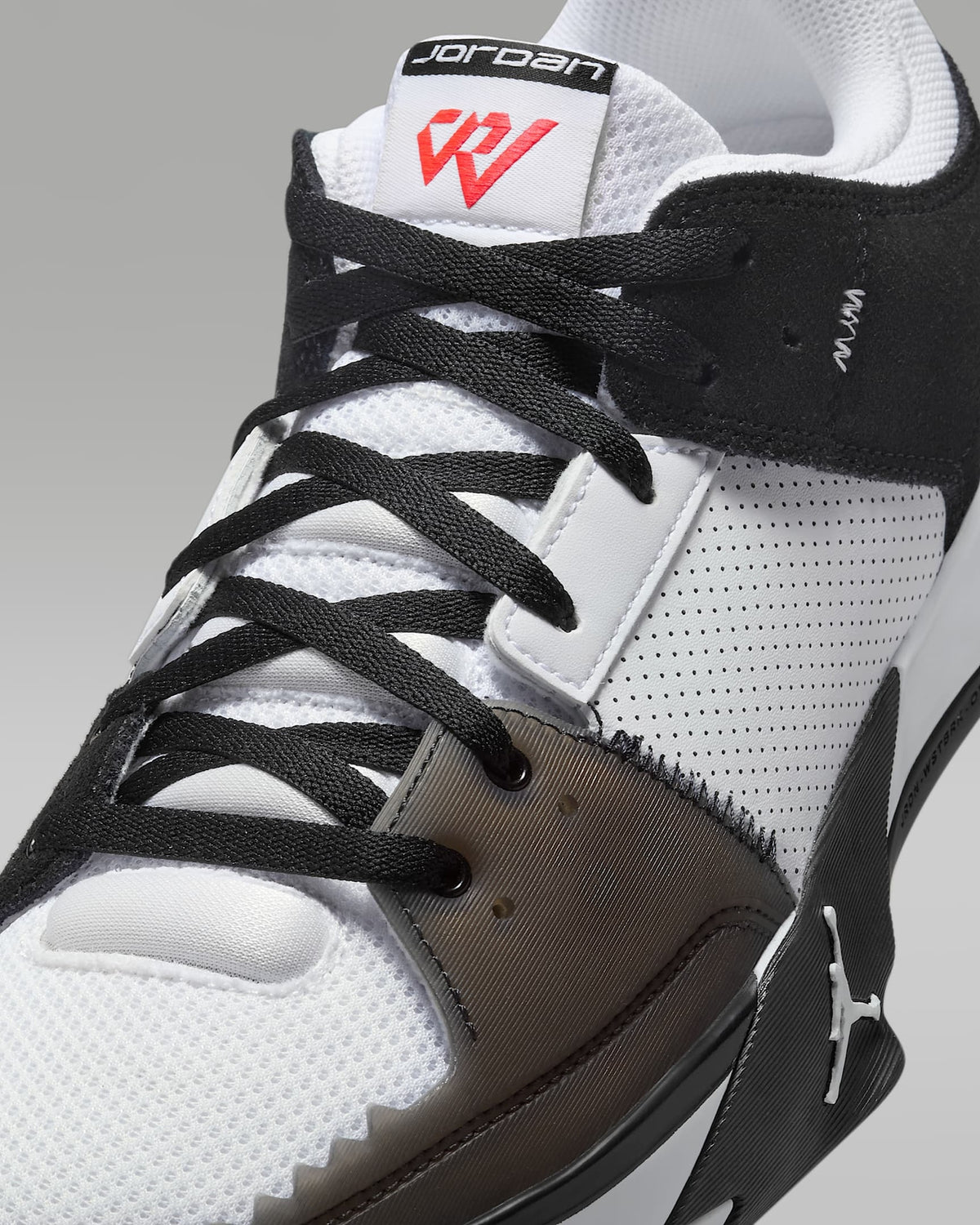 FD2336-101 Nike Jordan One Take 5 PF White Black Bright Crimson (Men's)