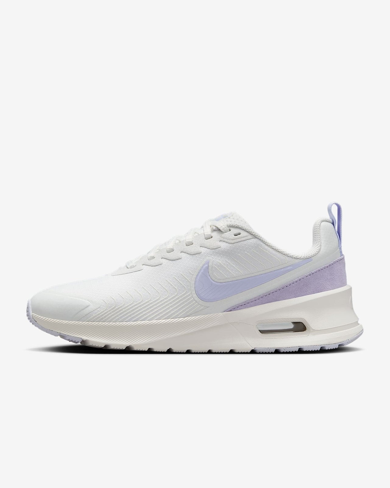 HV7000-121 Nike Air Max Nuaxis SE Summit White Sail White Amethyst Tint (Women's