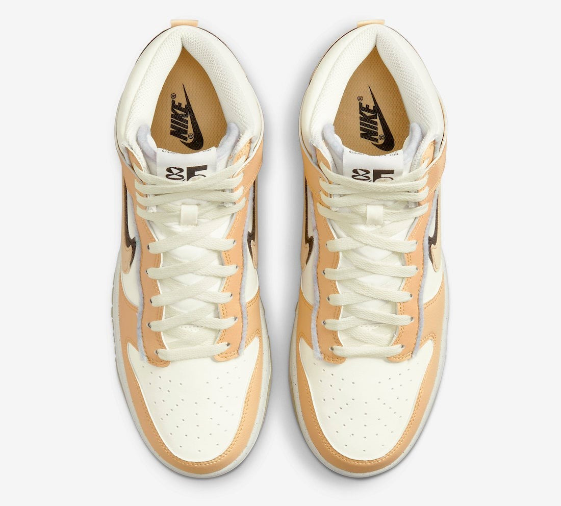 DO9775-200  Nike Dunk High Retro SE 85 Beige (Men's)