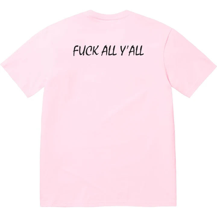 Supreme Split Tee Light Pink