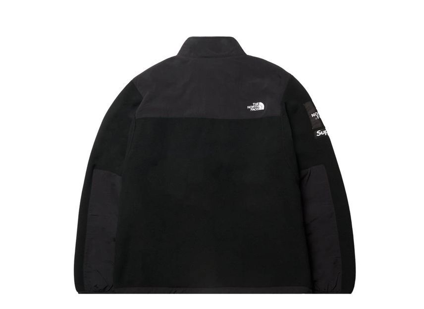 Supreme The North Face Arc Logo Denali Fleece Jacket Black