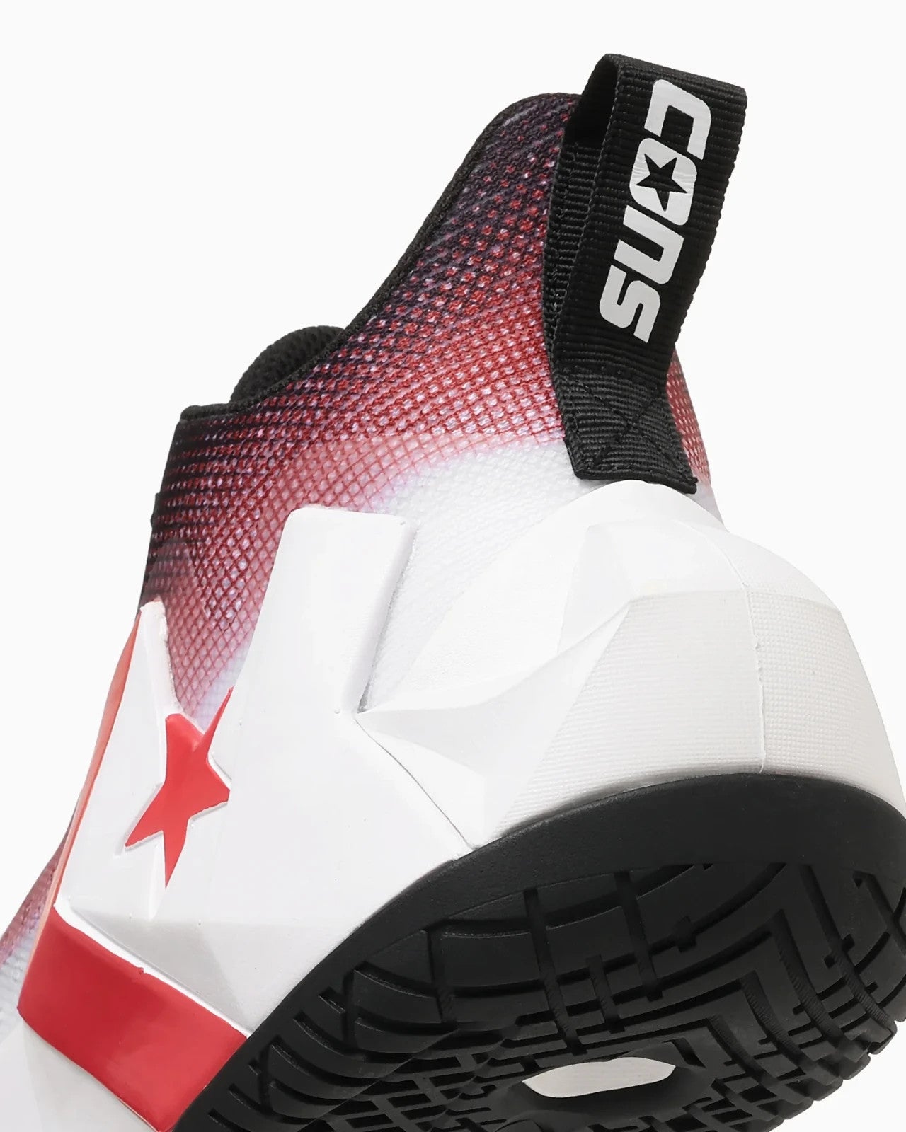 33500490 Converse Cons Unaverage Mid White Red Black (Men's)