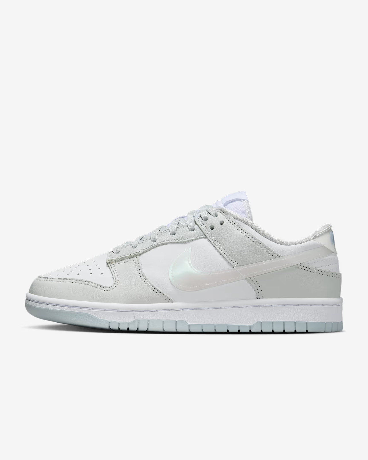 HJ5787-001 Nike Dunk Low Iridescent Swoosh (Women's)